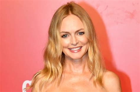 Heather Graham, 53, Sizzles in Black Bikini During。